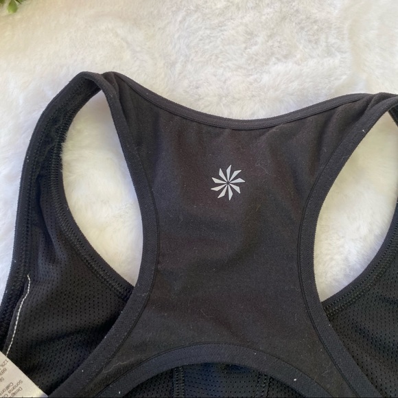 Athleta Double Dare Black Sports Workout Bra - Picture 9 of 9